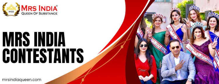 Mrs India contestants
