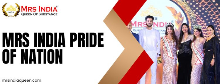 Mrs India Pride Of Nation