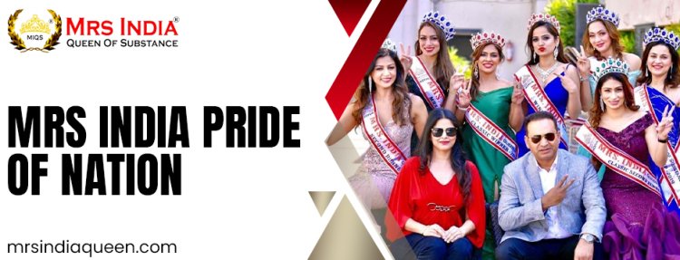 Mrs India Pride Of Nation