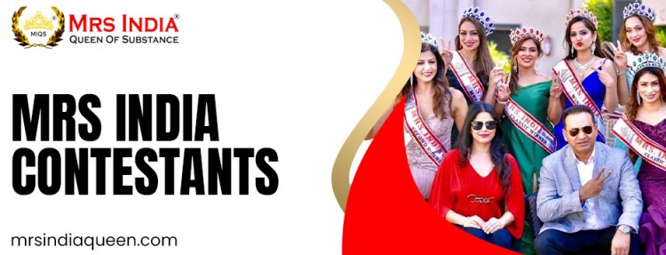 Mrs India Contestants