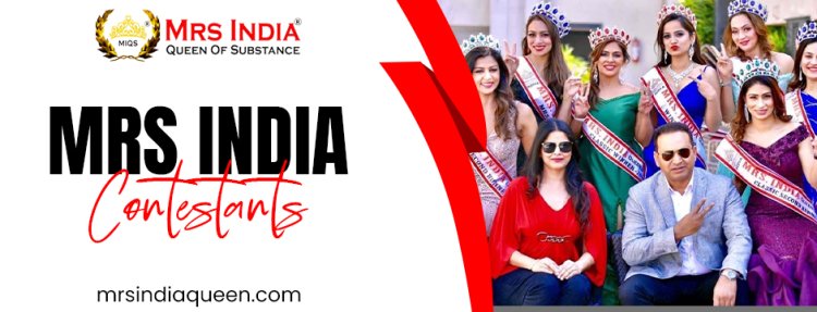 Mrs India contestants