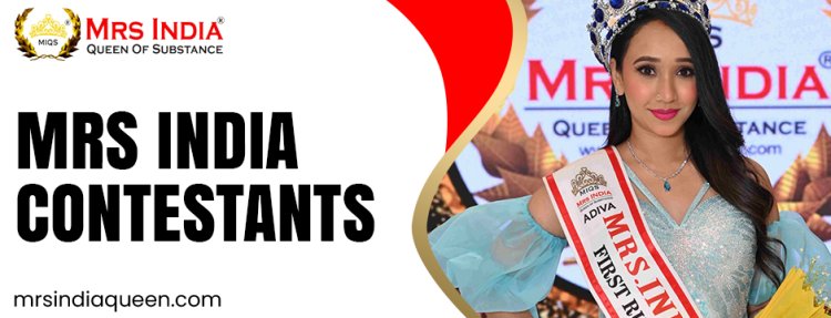 Mrs India Contestants