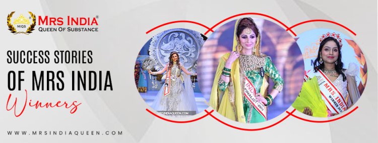 Mrs India pageant finalist celebration moment